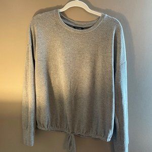 SIZE M-L SUPER SOFT CREW NECK WITH TIE